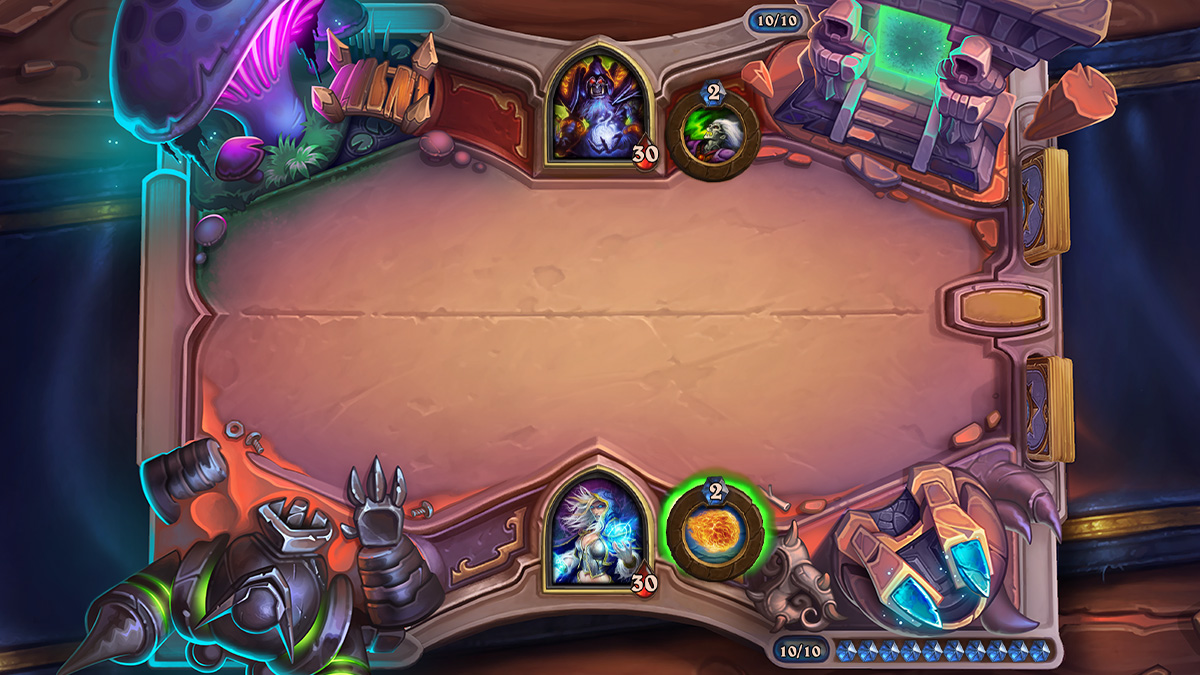 Hearthstone Ashes of Outland Board image