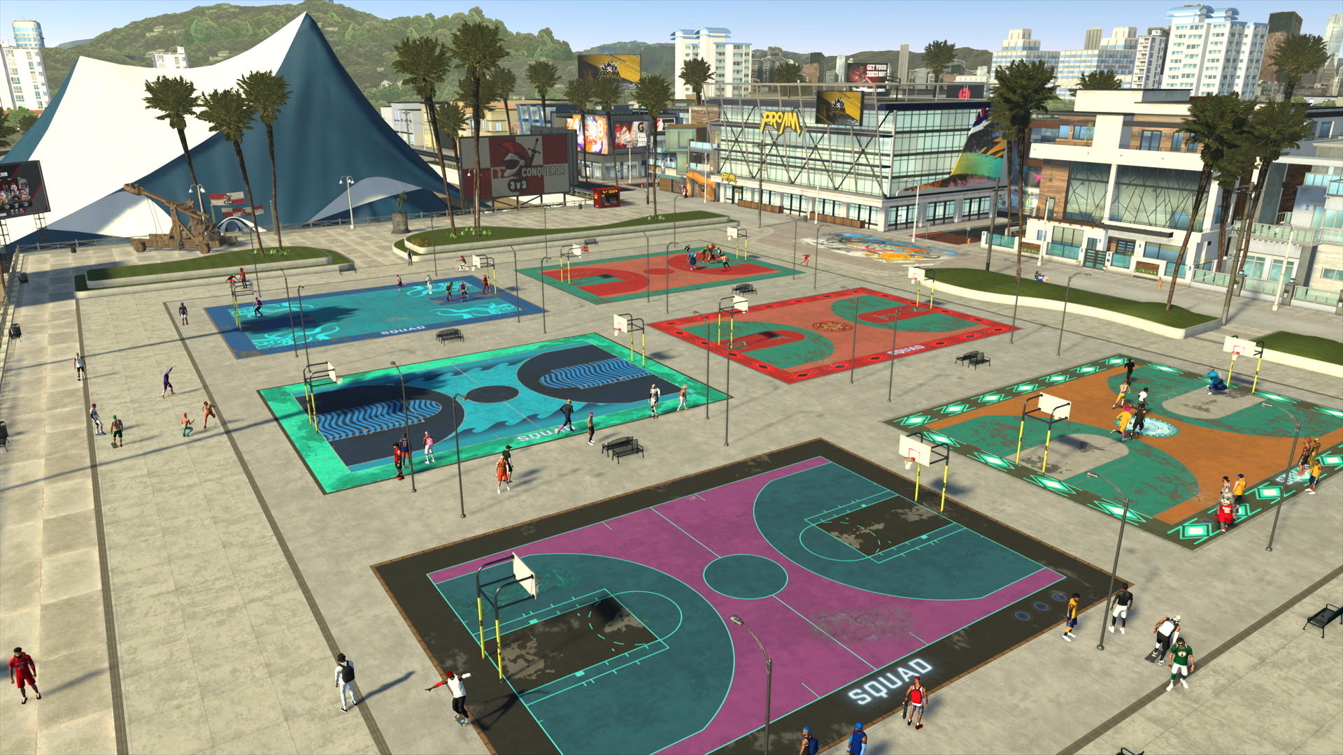 NBA 2K21 Neighborhood 2K Beach Overview