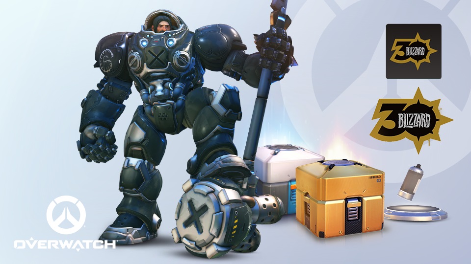 Overwatch BlizzCOnline in game goodies