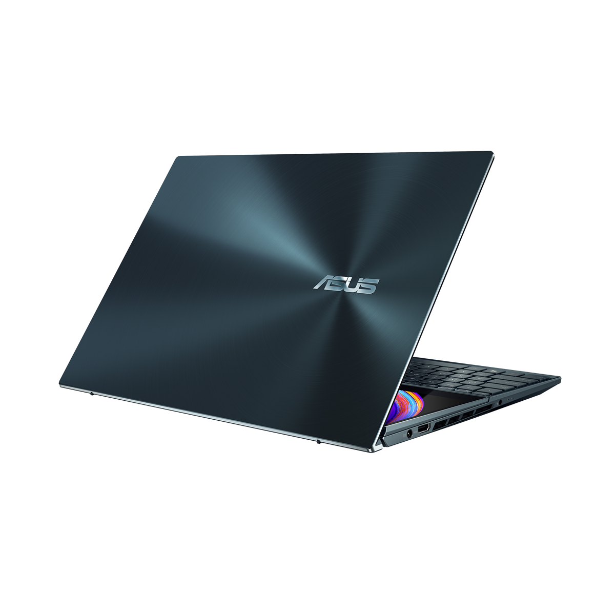 ZenBook Pro Duo 15 OLED UX582 Product photo 1B Celestial Blue 09