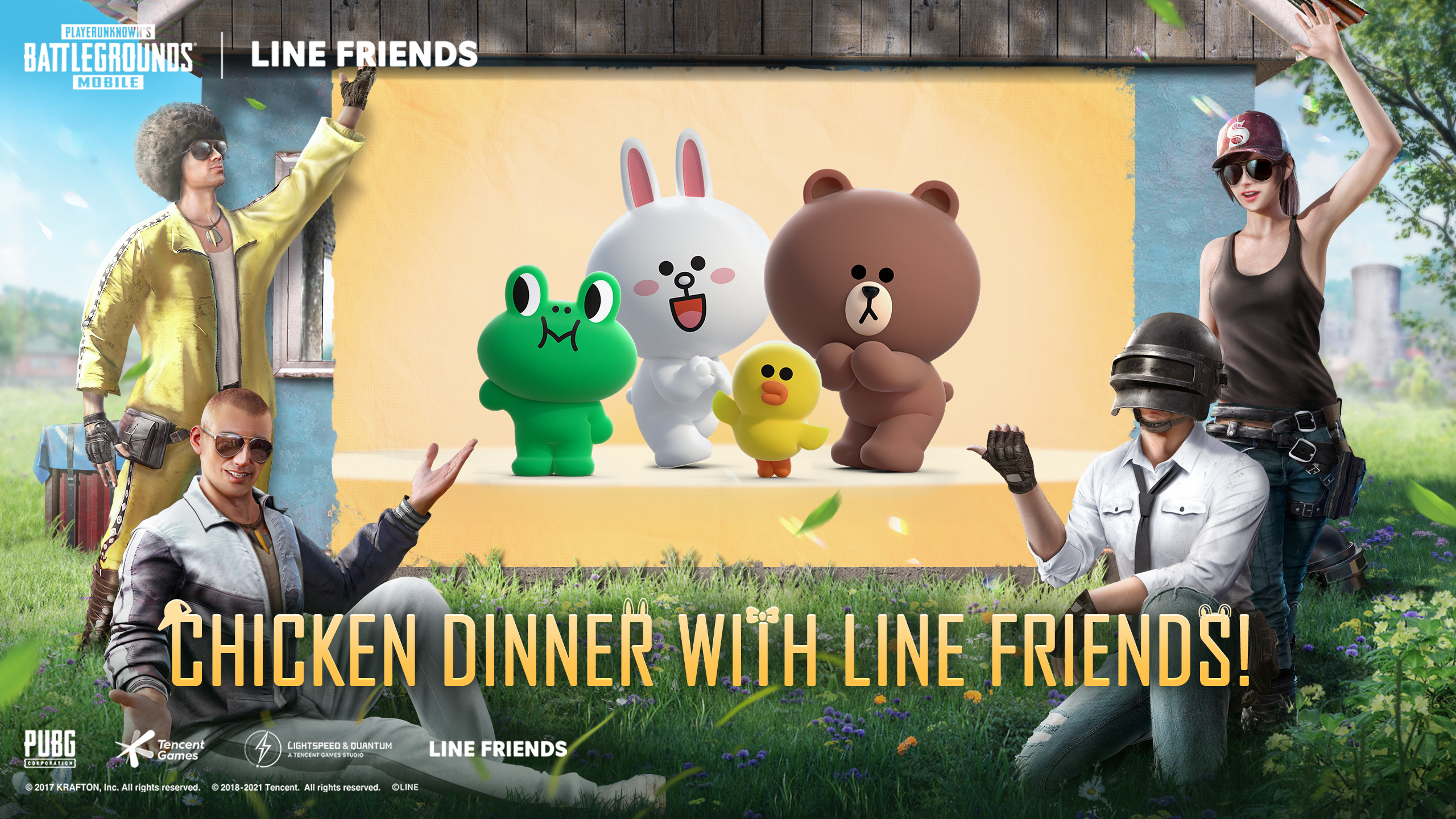 PUBG Mobile x LINE FRIENDS