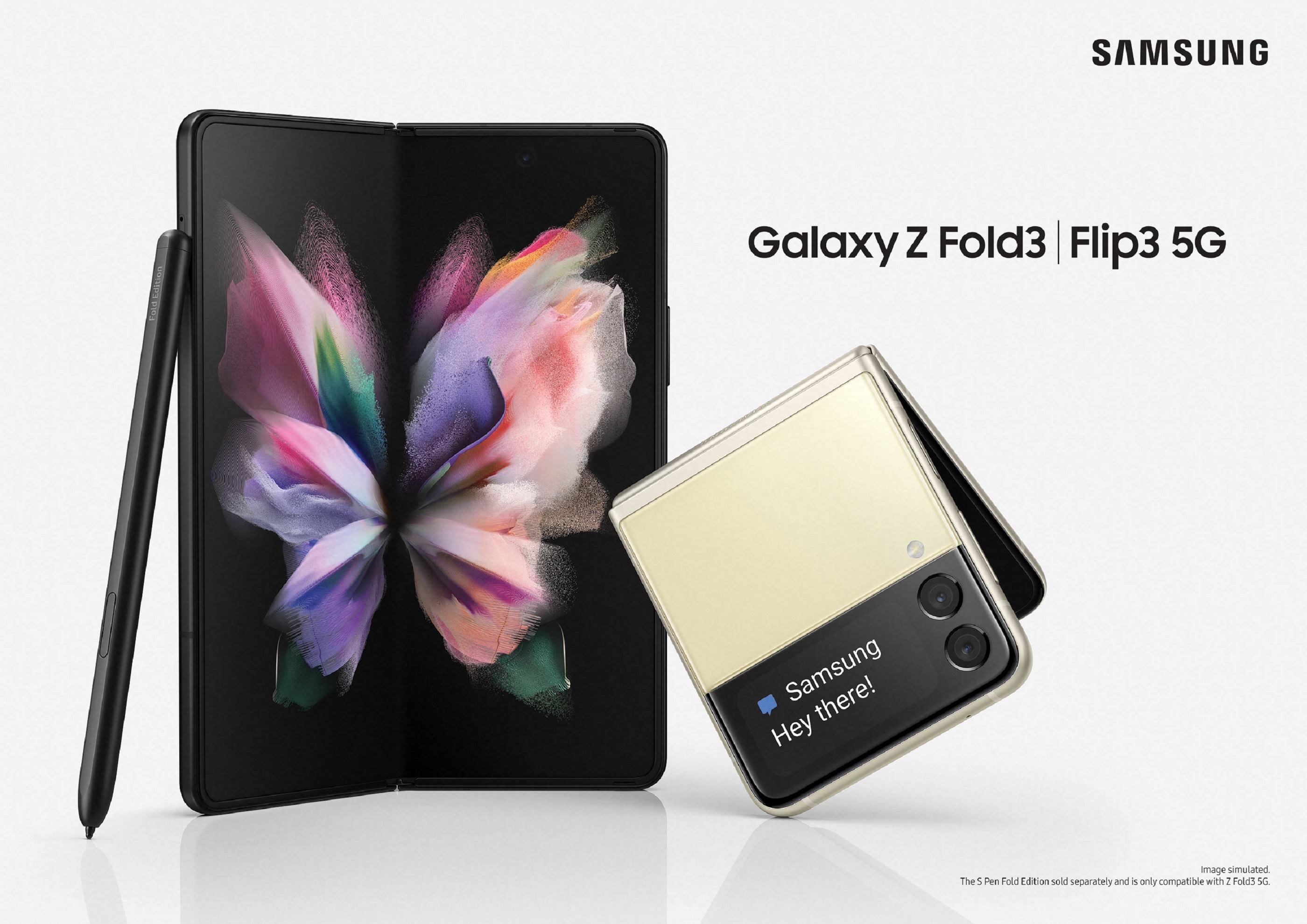 Galaxy Z Fold3 Z Flip3 Main KV.