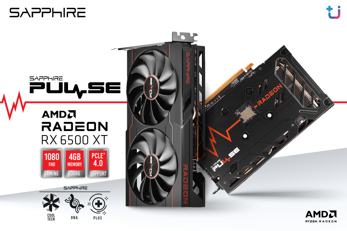 Sapphire RX6500XT Pulse 1