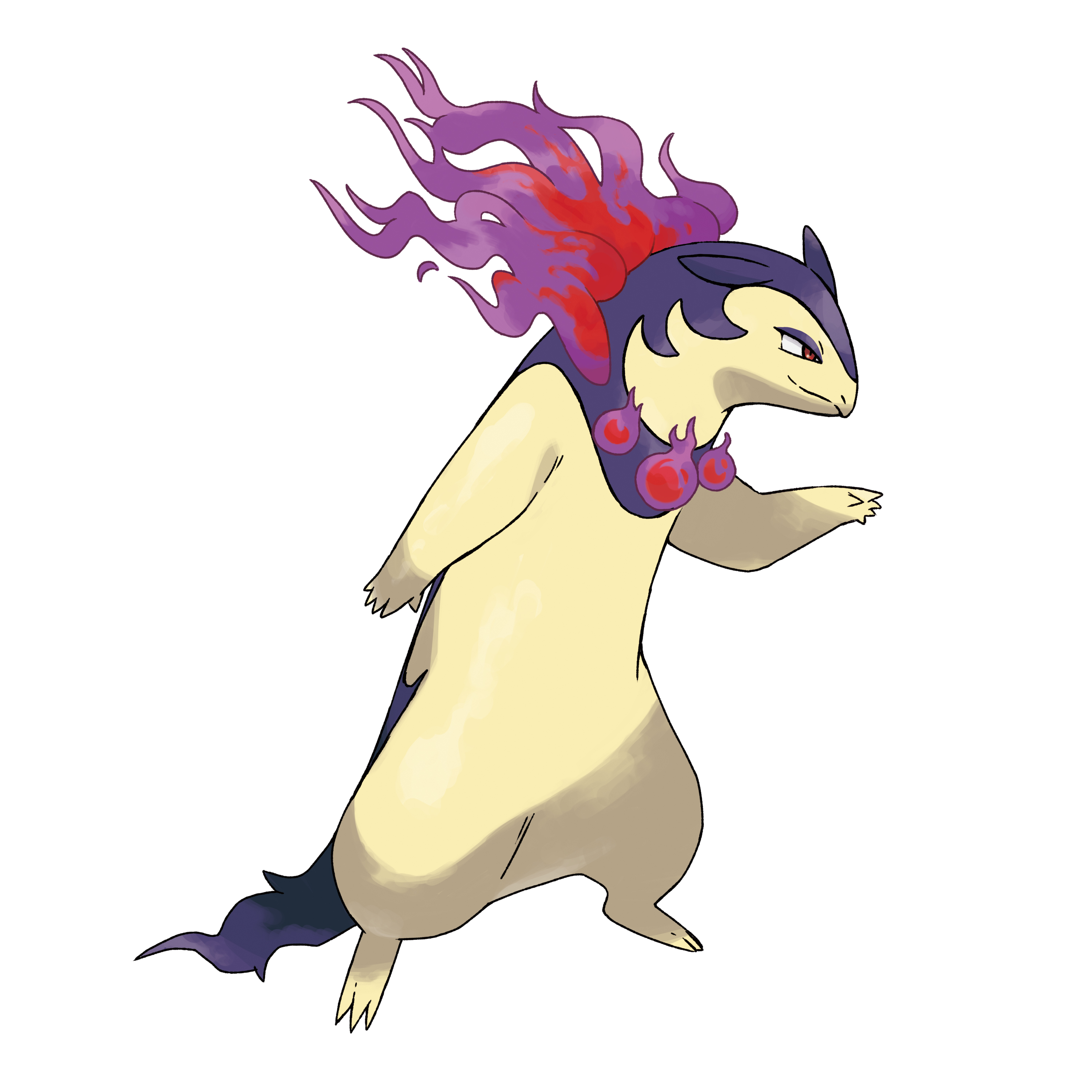 PokemonLA pokemon Hisuian Typhlosion RGB