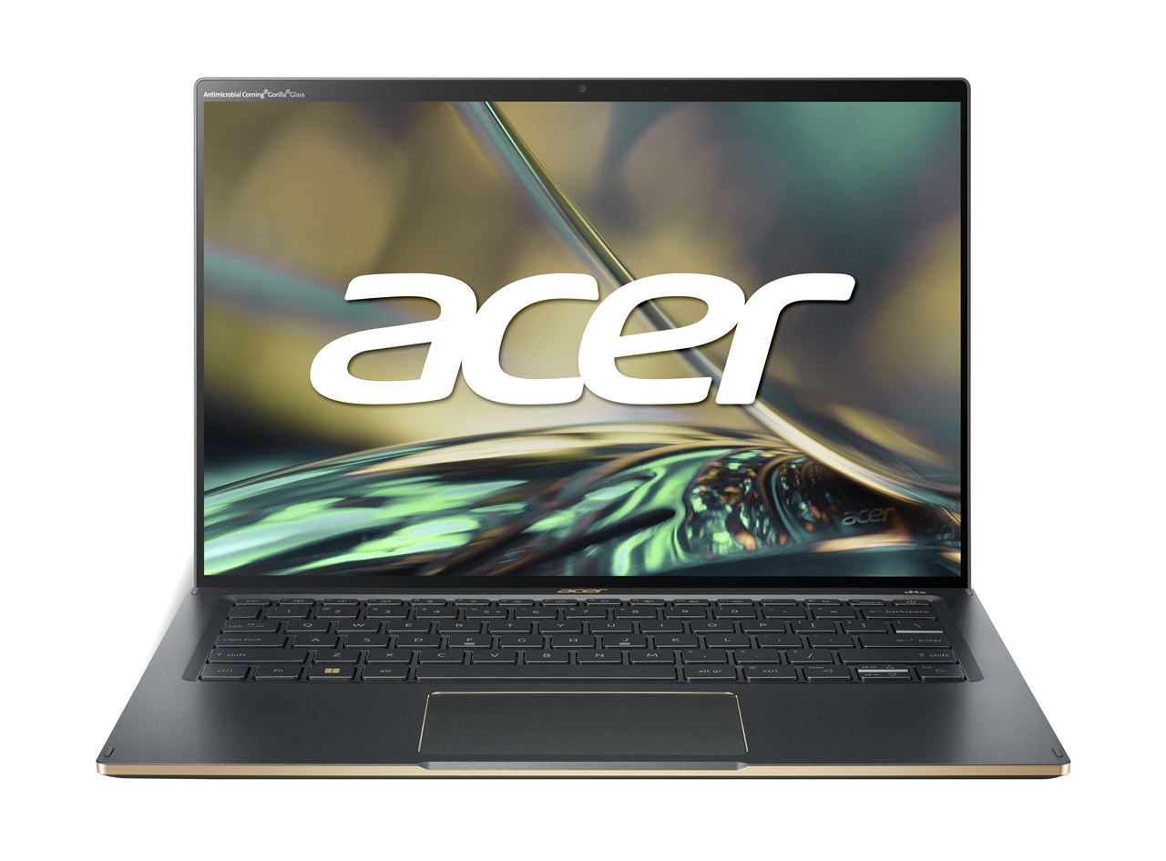 acer swift sf514 56 antimicrobial finger print backlit wallpaper logo mist green 01