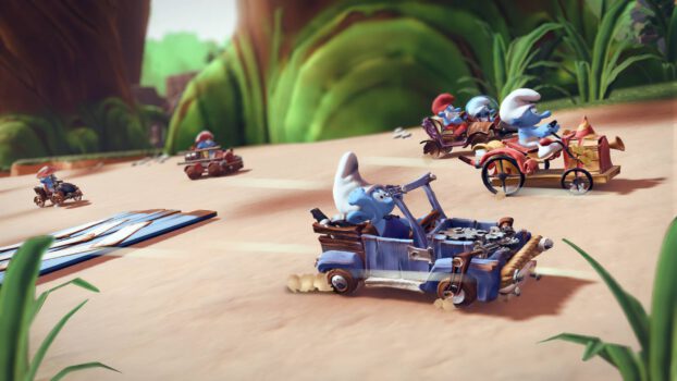 5 Smurf Karts Screenshot Trailer Boost