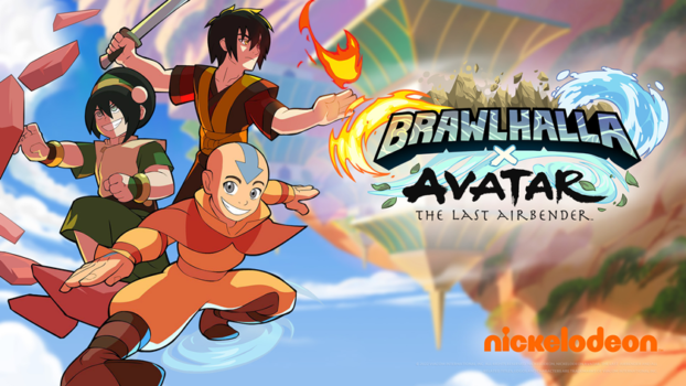 Brawlhalla x Avatar the Last Airbender KeyArt 1