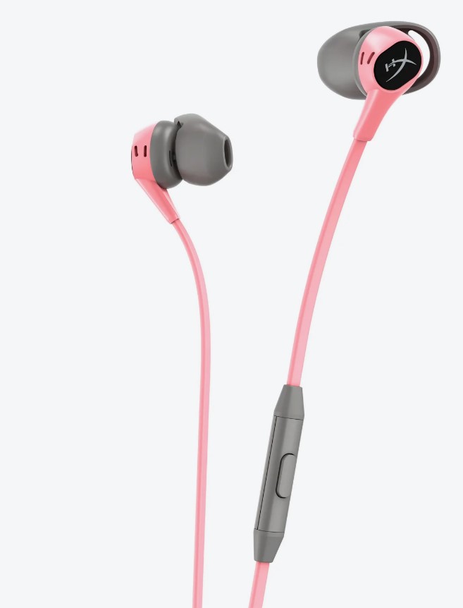 HyperX Cloud Earbuds Pink