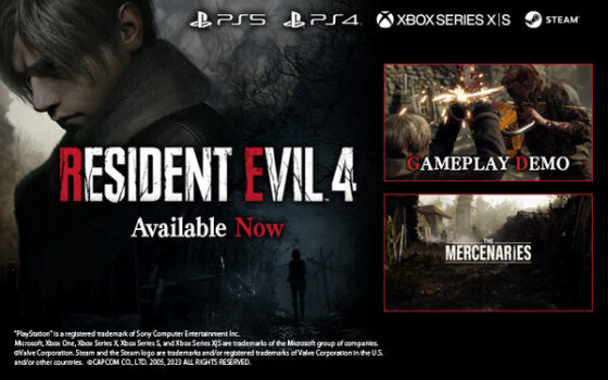 Resident Evil 4 releases today March 24th