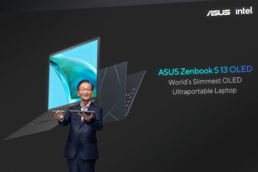 Jonney Shih Presents Zenbook S 13 OLED worlds slimmest OLED ultraportable laptop