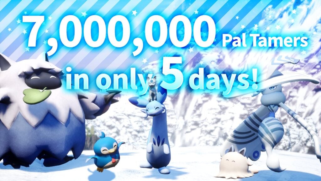 Palworld Seven Million 01 25 24 1024x576 1