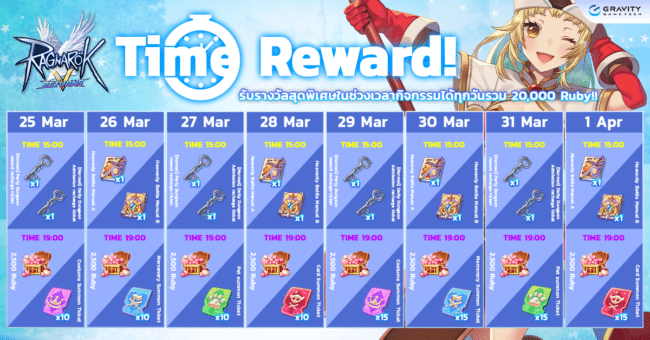 RAGV Banner CBT EVENT Time Reward