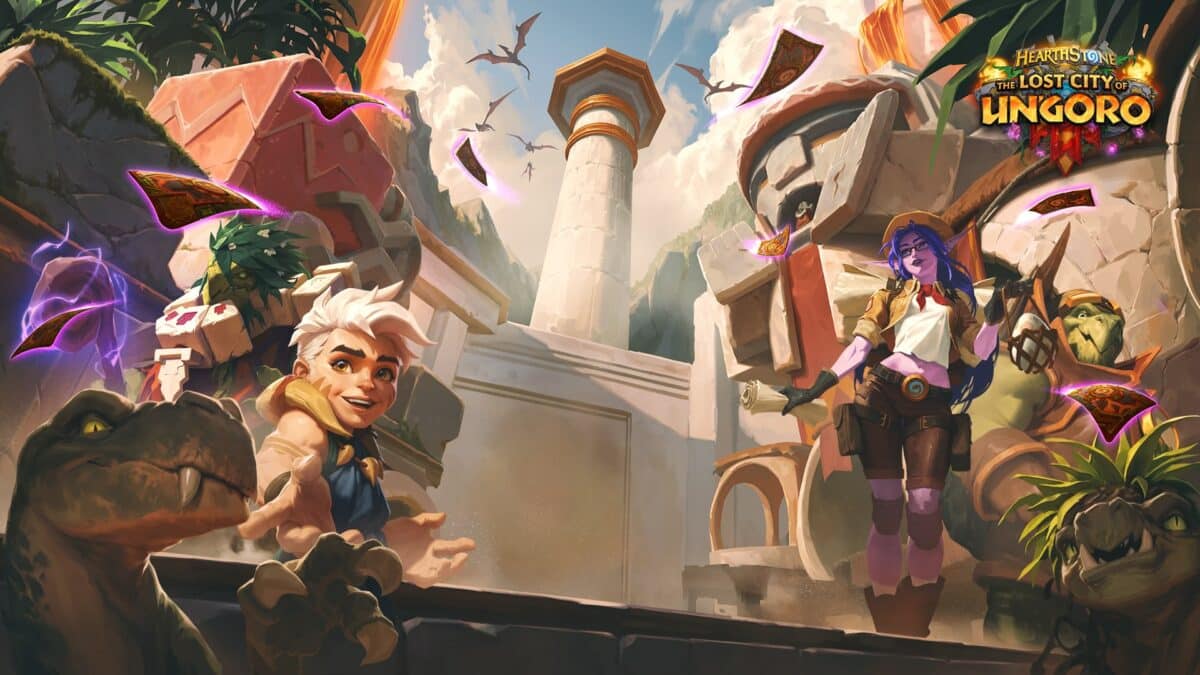 HS The Lost City of UnGoro KeyArt