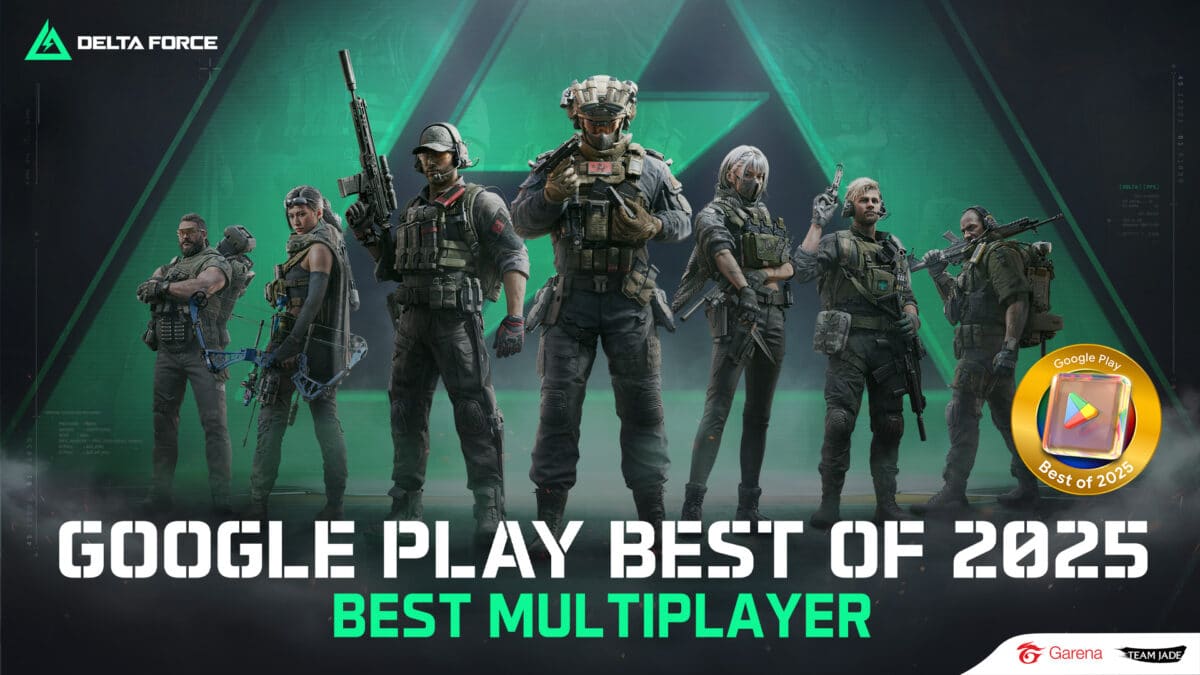 Garena® Delta Force คว้ารางวัล Best Multiplayer จาก Google Play Best of 2025