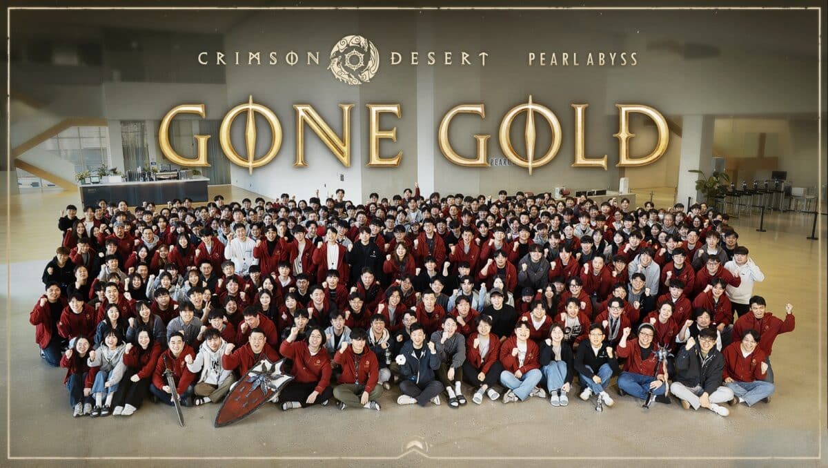 Pearl Abyss Crimson Desert Gone Gold แล้ว