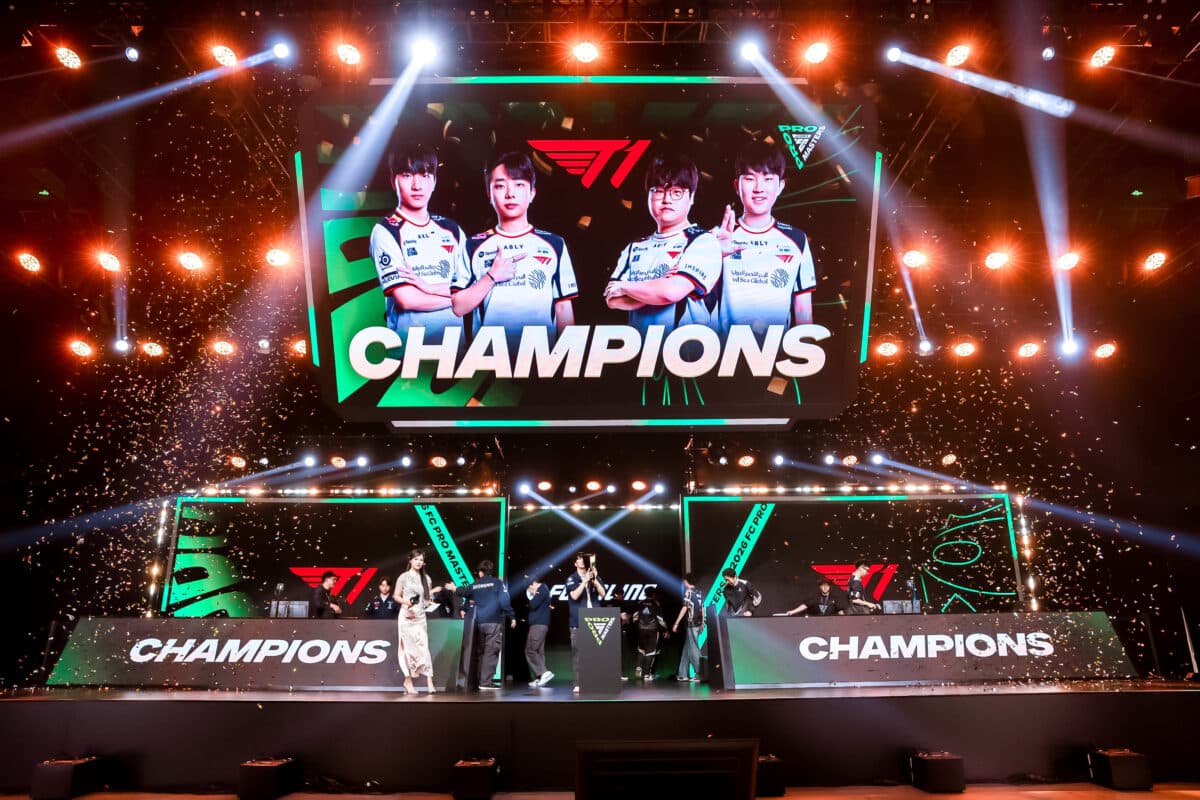อีสปอร์ตเกาหลีใต้ T1 ผงาดคว้าแชมป์ FC Pro Masters 2026 01