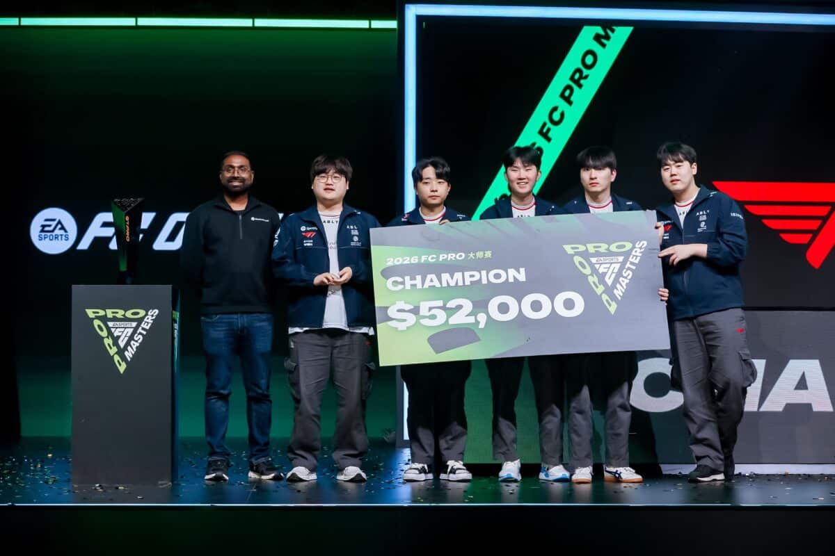 อีสปอร์ตเกาหลีใต้ T1 ผงาดคว้าแชมป์ FC Pro Masters 2026 03