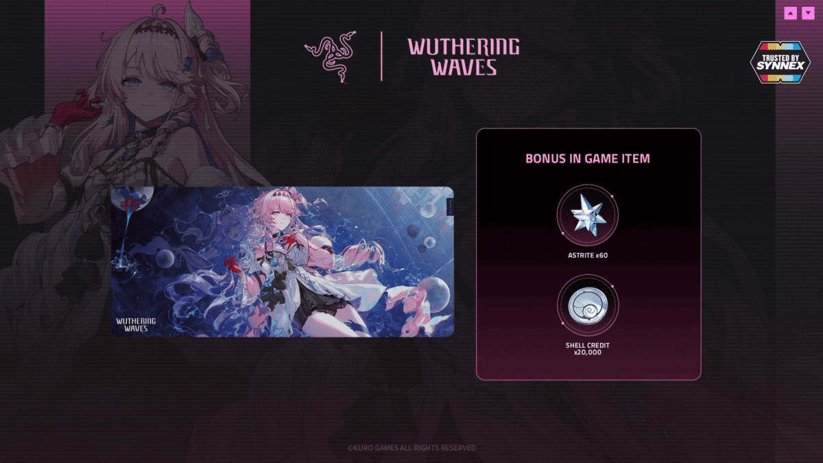 Razer Gigantus V2 XXL – Wuthering Waves Edition