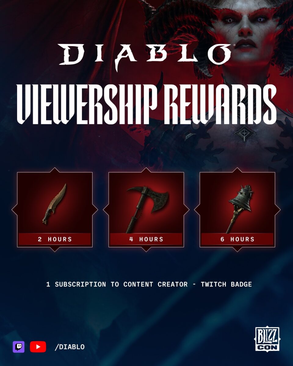 BlizzCon 2026 – Viewership Drops – Diablo