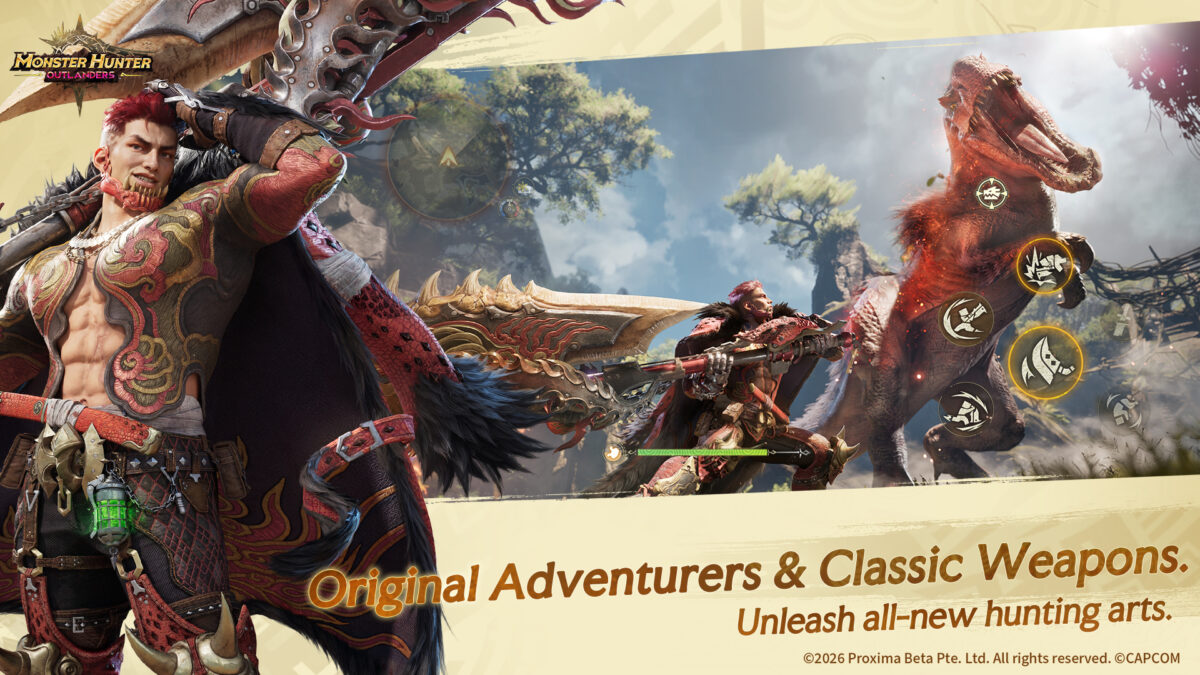 Monster Hunter Outlanders เปิดให้บริการอย่างเป็นทางการแล้ววันนี้ 3